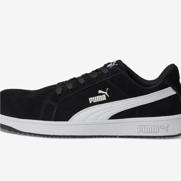 Puma Women Black Sneakers iconic safety low EH Composite Top slip resistant - Picture 6 of 8
